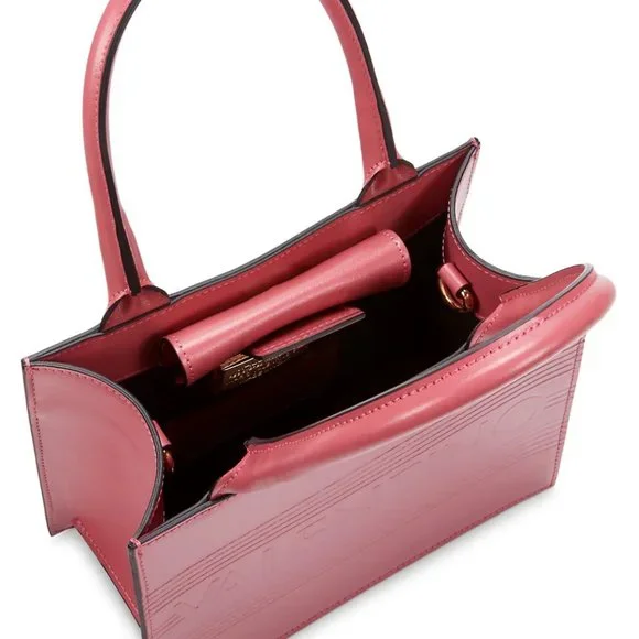 Pink Meline Leather Tote from VALENTINO BY MARIO VALENTINO - Picture 9 of 10